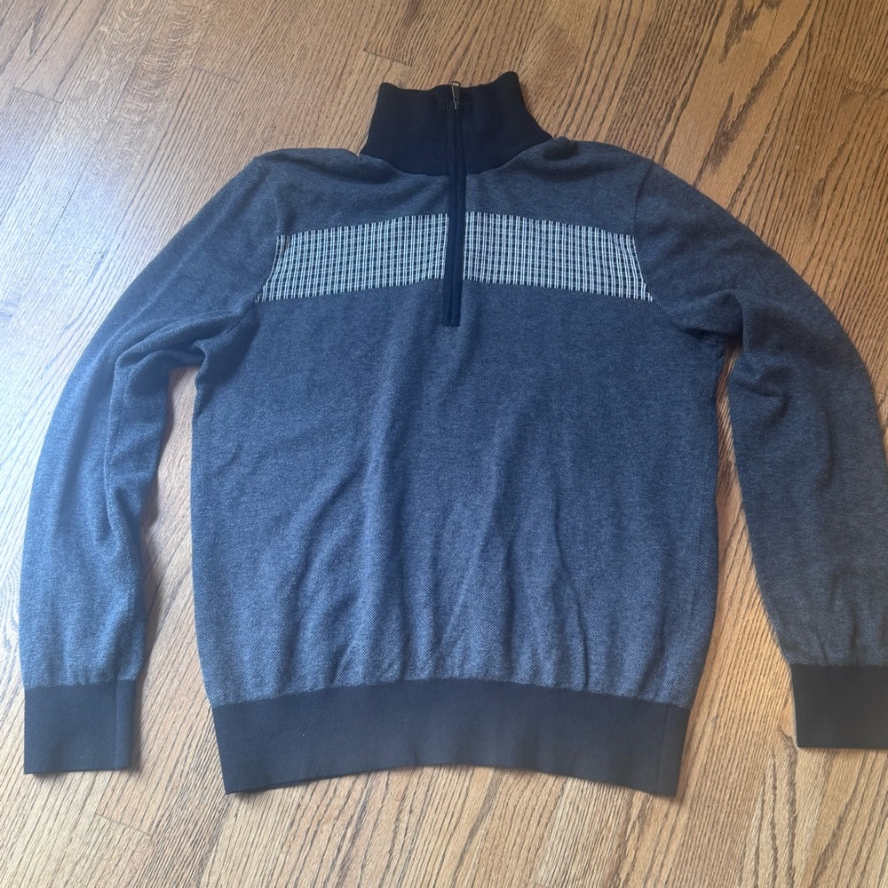 Banana Republic men’s‎  size large Sweater Pullover Mock neck with zipper